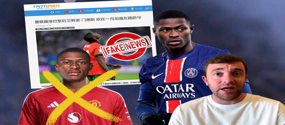 Our website's female rumour monger "Ms. Planned To" slammed and slapped in the face by Fabrizio Romano again for falsely claiming that Manchester United "targeted" and "planned" to bring in 