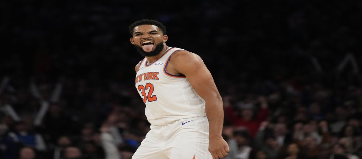 The Knicks beat the Jazz at home and won 9 consecutive victories. Towns scored 31 points and 21 rebounds