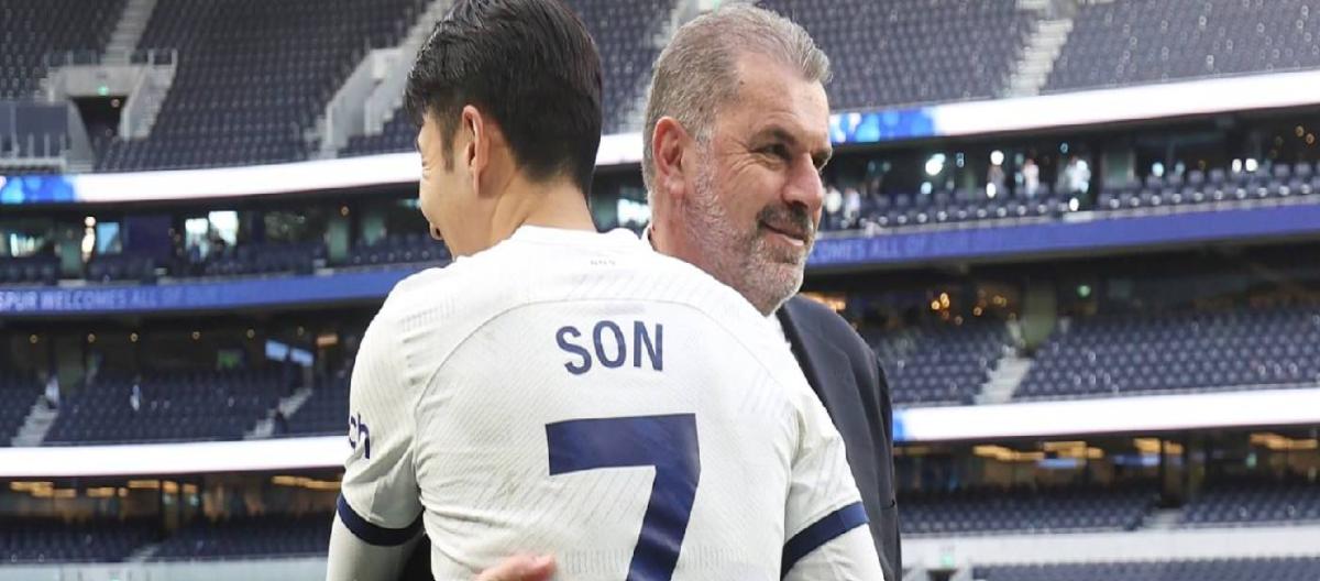 Ange Postecoglu happy about Son Heung-min's contract extension