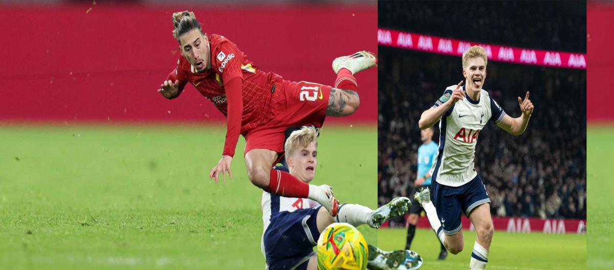 Professional Game Match Officials Limited (PGMOL) slammed again after Lucas Bergvall was unpunished and allowed to score the winning goal following malicious tackle on Kostas Tsimikas..