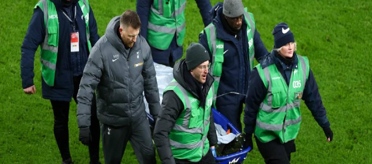 Rodrigo Bentancur was taken off the pitch against Liverpool on a stretcher and will be taken to hospital for further assessments
