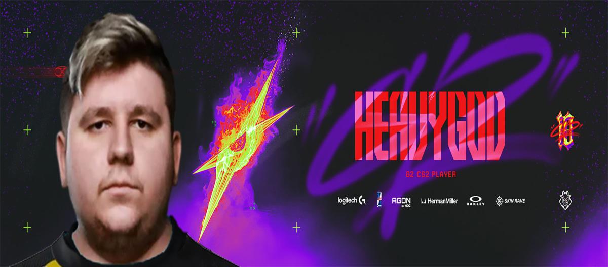 Former OG and Cloud9 Rifler HeavyGod officially joins G2..