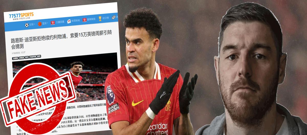 Our website's notorious female rumour monger of our website "Ms. Plan To" slammed by Neil Jones again for fabricating and lying that Luis Díaz "demanded at least £150,000 per week from Liver