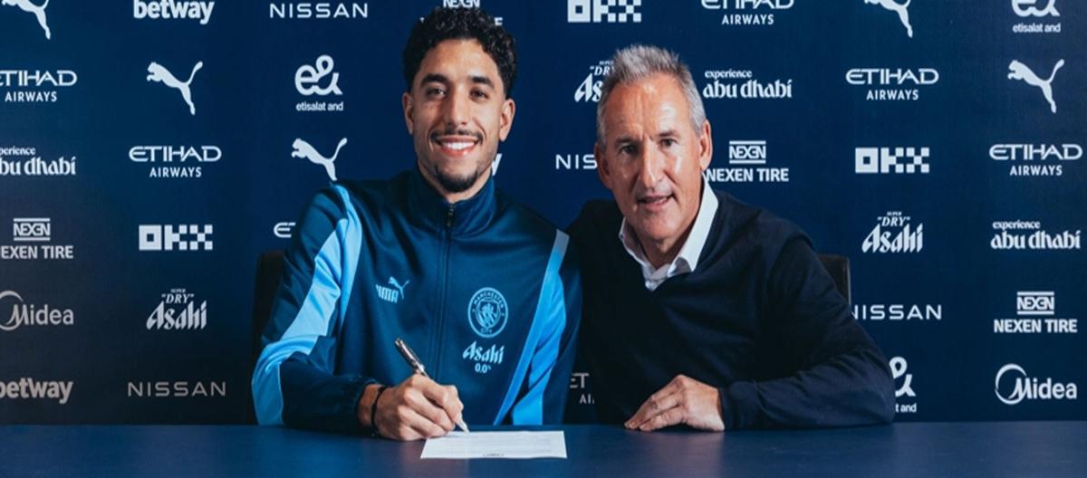 Manchester City officially announce the signing of Eintracht Frankfurt's Egypt international forward Omar Marmoush..