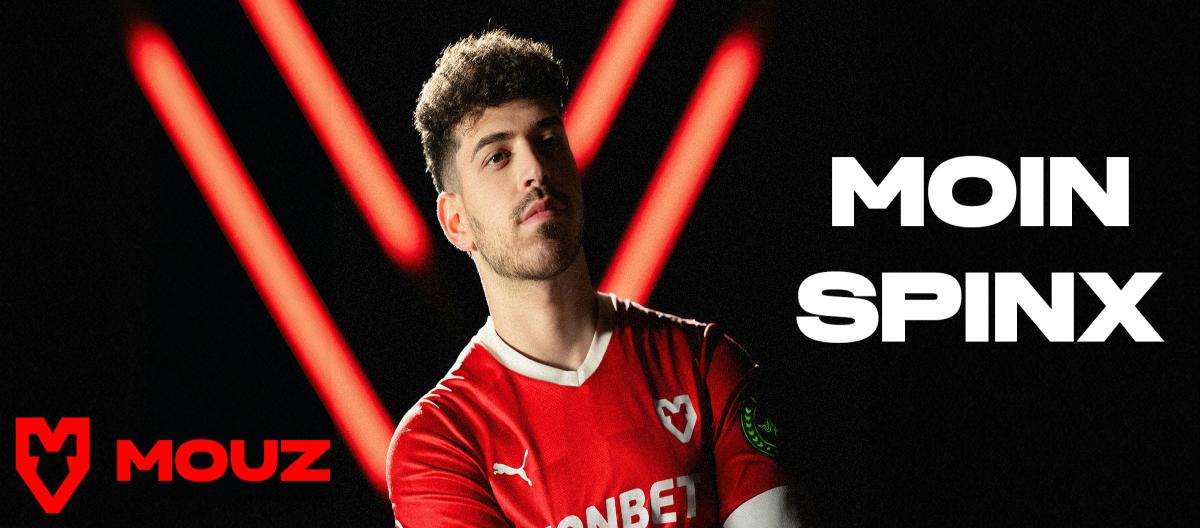 Former Vitality Israeli Counter Strike 2 player Spinx officially joins German e-sports powerhouse MOUZ..