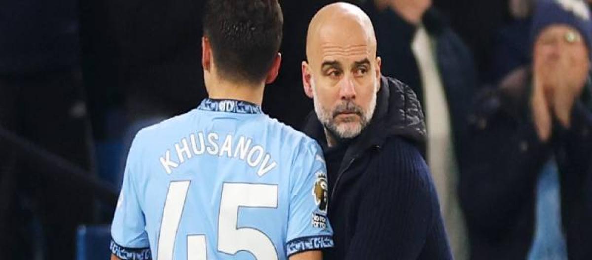 Manchester City manager Guardiola backs new signing Abdulkadir Husanov