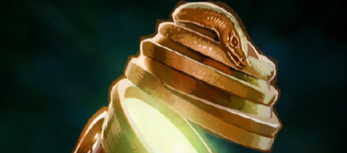 为迎接蛇年新春，DOTA 2正式推出“金蛇狂舞”珍藏