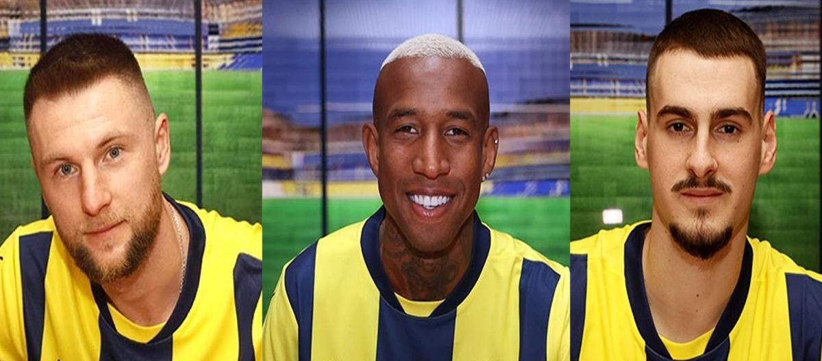 Fenerbahçe complete the signing of Paris Saint-Germain defender Milan Škriniar, Al-Nassr attacking midfielder Talisca and Red Star Belgrade defender Ognjen Mimović.. Fenerbahçe complete the signing of Paris Saint-Germain defender Milan Škriniar, Al-Nassr attacking midfielder Talisca and Red Star Belgrade defender Ognjen Mimović..