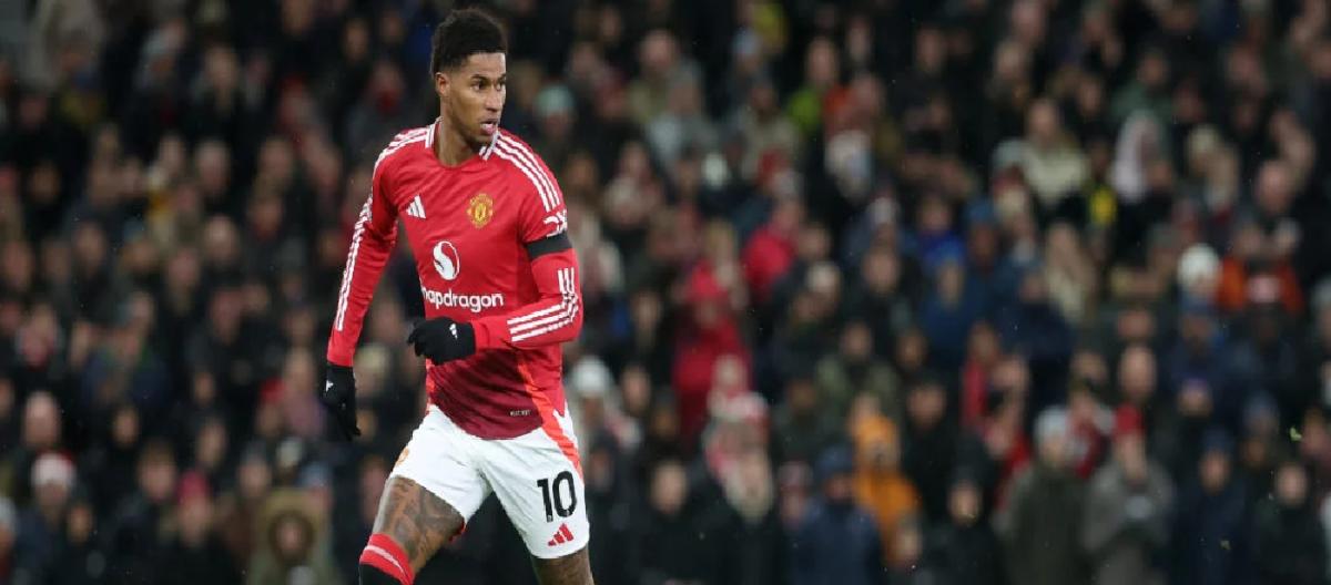 Aston Villa have loaned Marcus Rashford from Manchester United until the end of the season