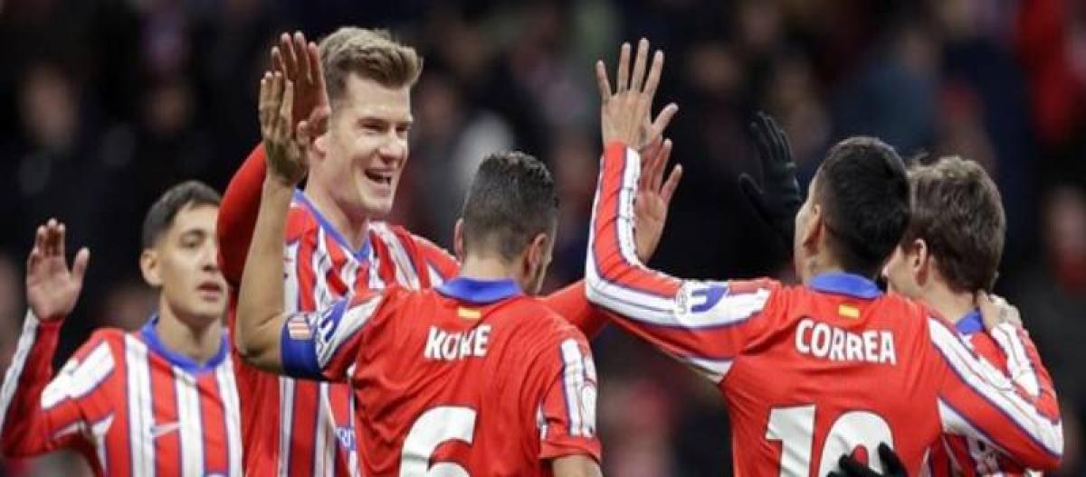 Spanish King's Cup - Atletico Madrid beat Getafe 5-0 and advanced to the semi-finals