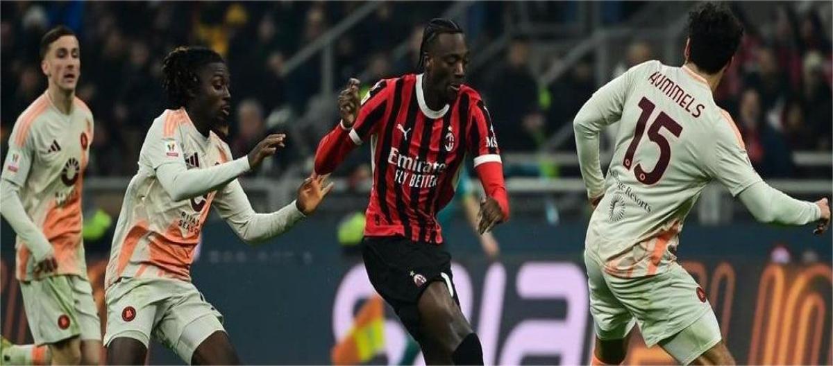 Italian Cup-Abraham contributed 2 goals as AC Milan beat Roma 3-1