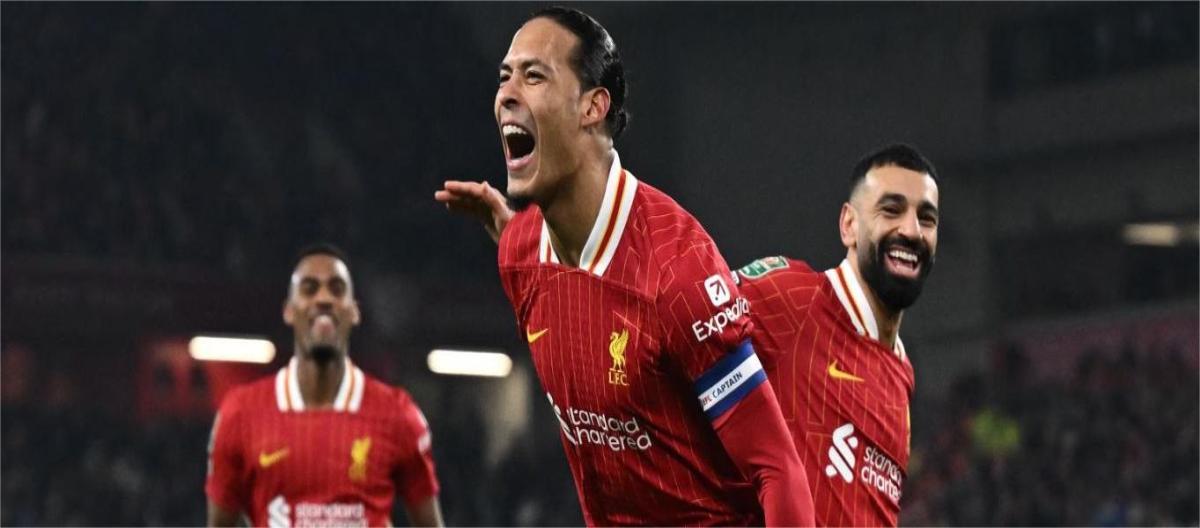 Liverpool advance to League Cup final Sloter: Only winning the championship is special