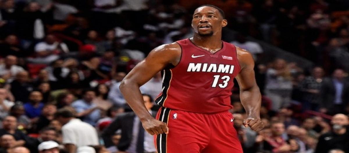 Adebayo's efficient output! Heat close to Cavaliers with 16 points and 5 rebounds in the first half