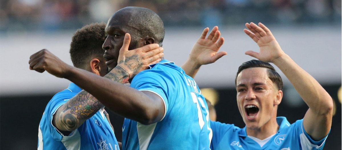◤Serie A◢ Romelu Lukaku scores and assists to help Napoli narrowly defeat Fiorentina by 2-1..