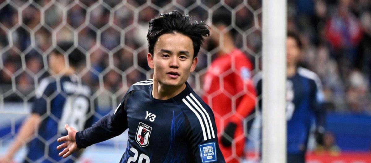 ◤美加墨世界杯 - 亚洲赛区入选赛◢ 久保建英传射建功，日本 2-0 战胜巴林，成为首个锁定参赛资格的国家..