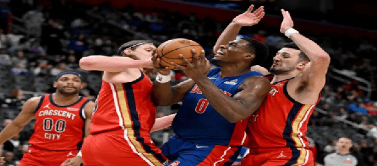 活塞136-130力克鹈鹕 CJ-麦科勒姆空砍40分