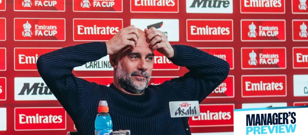 Pep Guardiola aims to reach seventh straight FA Cup semi-final
