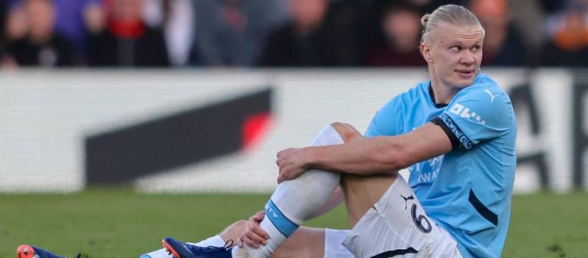 Manchester City confirm Erling Haaland is undergoing further assessment of left ankle injury