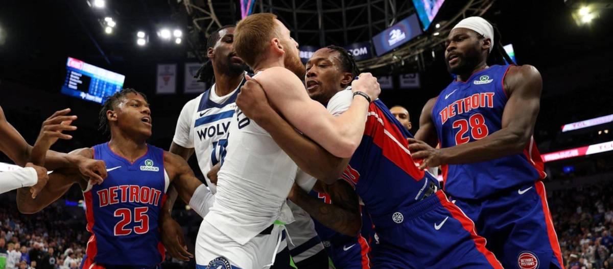NBA announces penalties for Detroit Pistons and Minnesota Timberwolves