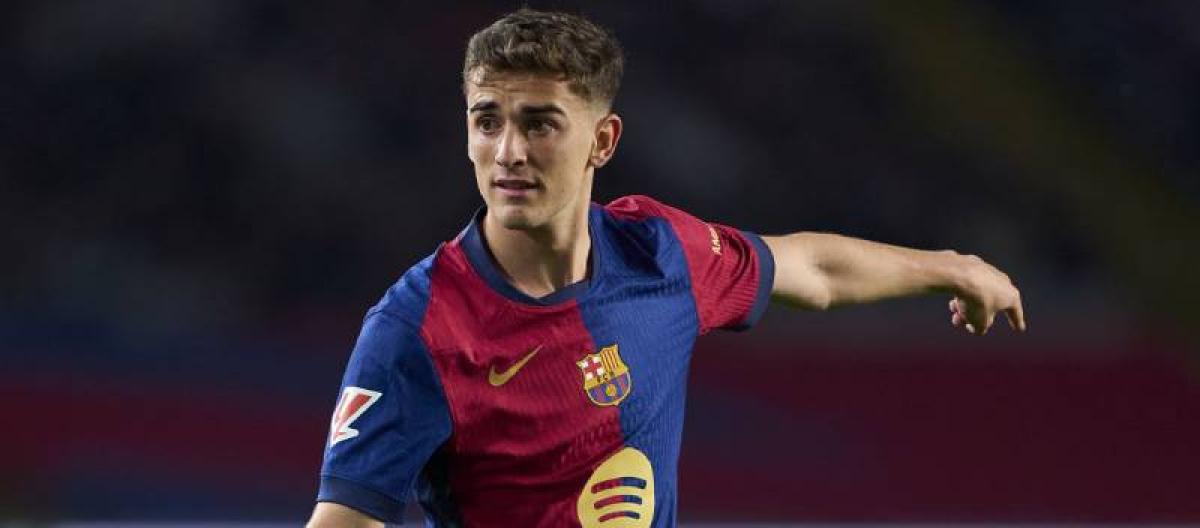 Barcelona midfielder Pablo Gavi makes 100th La Liga appearance