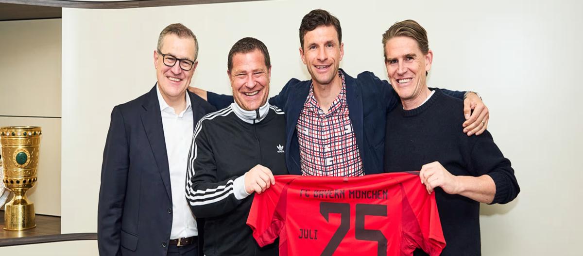 Ending his 25-year career at Bayern, Muller will leave the team after the Club World Cup this summer