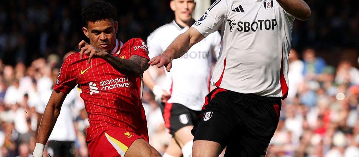 ◤Premier League◢ Liverpool shockingly lost 3-2 away against Fulham despite Luis Díaz's goal..