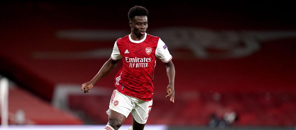 Bukayo Saka wants to win in a Gunners shirt