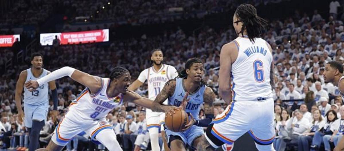 Oklahoma City Thunder have fifth-largest margin of victory in NBA playoff history Oklahoma City Thunder have fifth-largest margin of victory in NBA playoff history