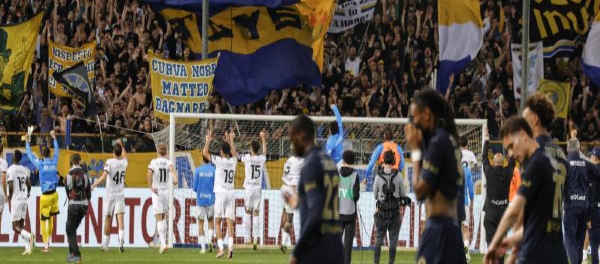 Serie A-Juventus lost 0-1 to Parma, Pellegrino scored the winning goal with a header