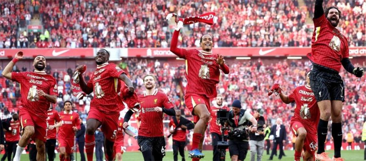 Premier League - Liverpool beat Tottenham Hotspur 5-1 to secure the title