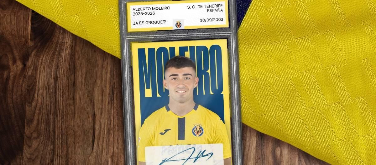 Alberto Molero signs five-year contract with Villarreal