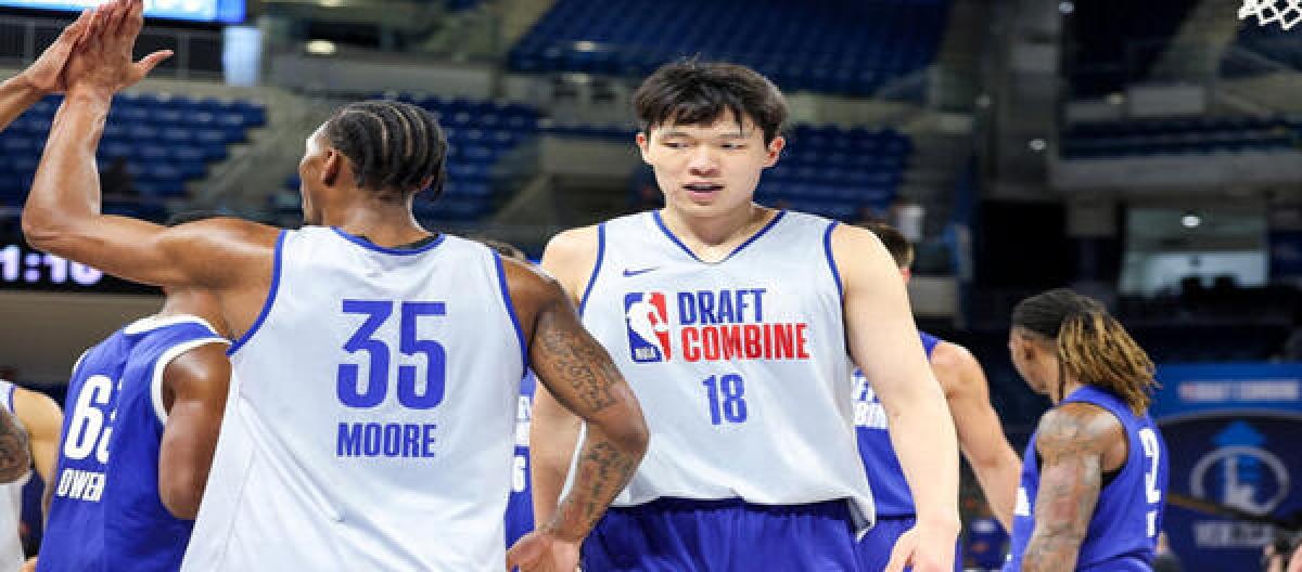 波特兰开拓者首轮第16顺位摘下杨瀚森 中国第三位NBA首轮秀