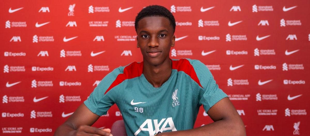 Liverpool completes contract extension with England U20s international defensive midfielder wonderkid Trey Nyoni..