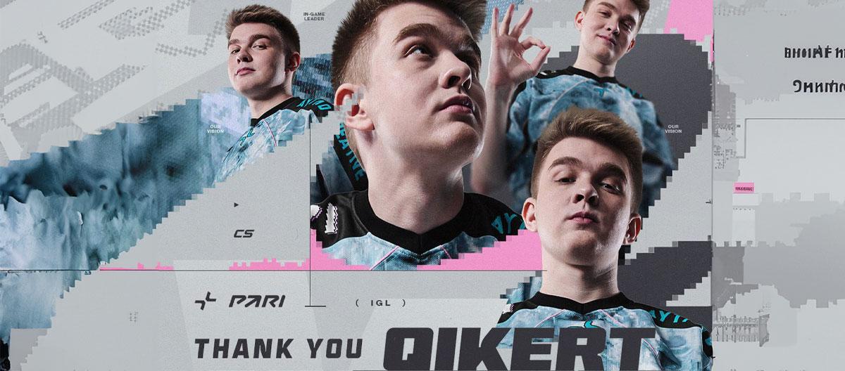 PARIVISION officially benched In-Game Leader of its Counter Strike 2 (CS2) team Qikert..