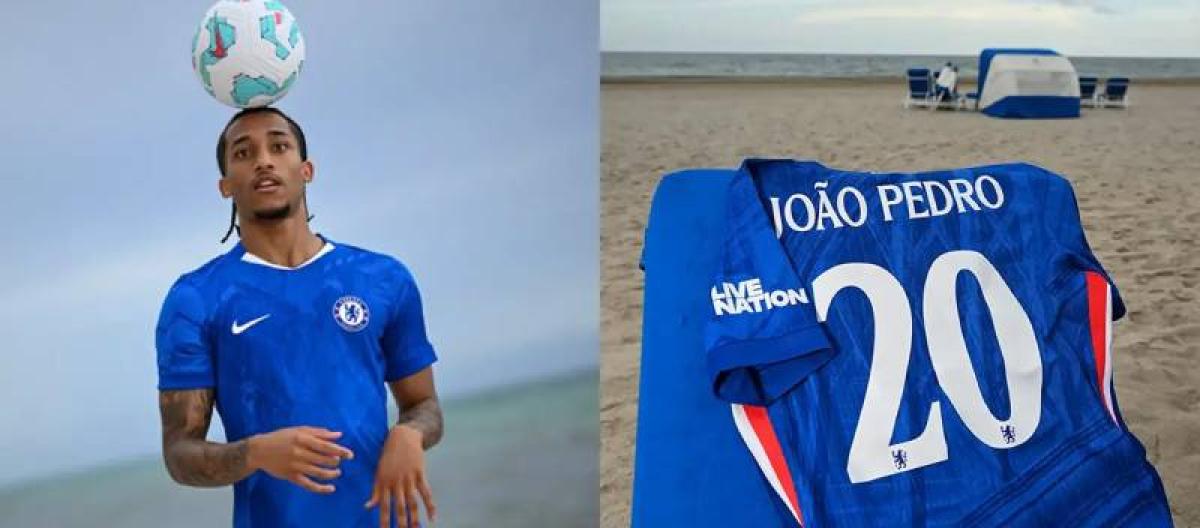 Joao Pedro confirms joining Chelsea wearing No.20