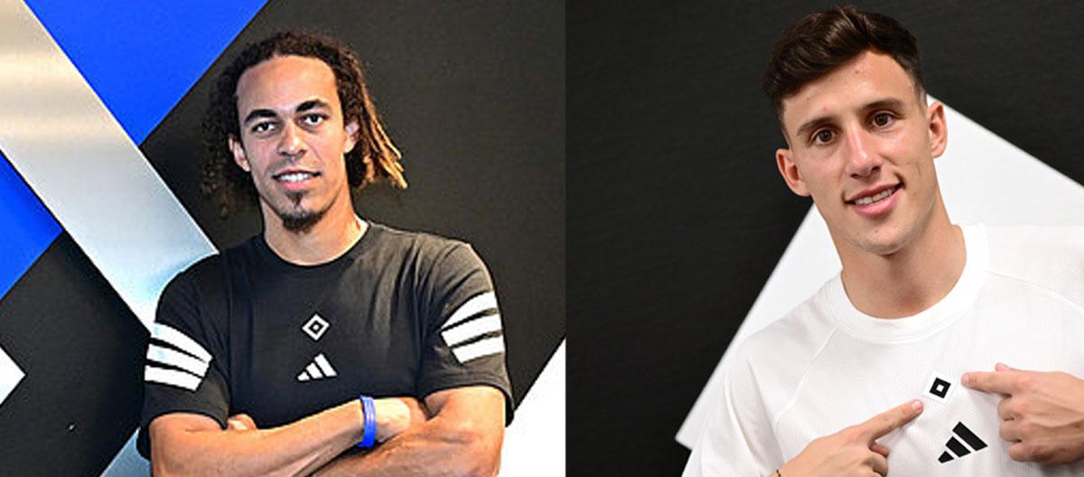 Hamburg officially announce the signing of Red Bull duo Yussuf Poulsen and Nicolás Capaldo..
