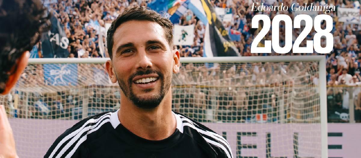 Edoardo Goldaniga extends contract with the club until 2028