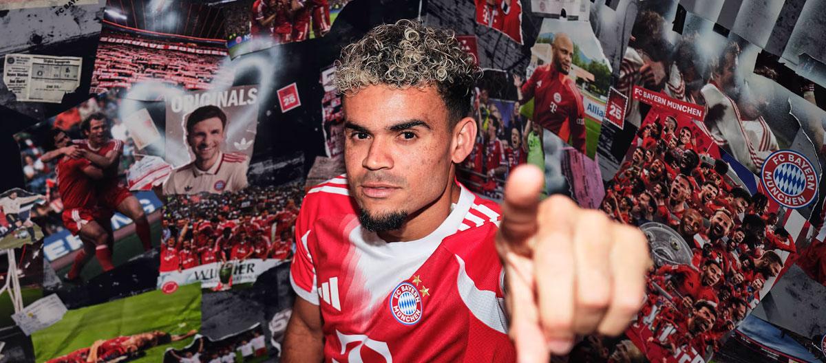 Liverpool's Colombia international left winger Luis Díaz officially joins Bayern Munich..