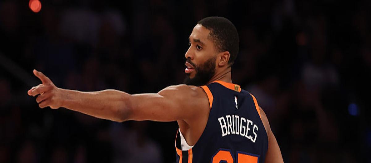 Shams: Bridges re-signed with the Knicks for 2 years and $150 million in advance, with the 2029/30 season as a player option
