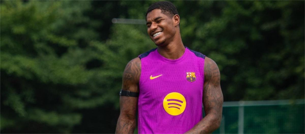 Rashford is trying hard to adapt to the team and is looking forward to the new challenge.