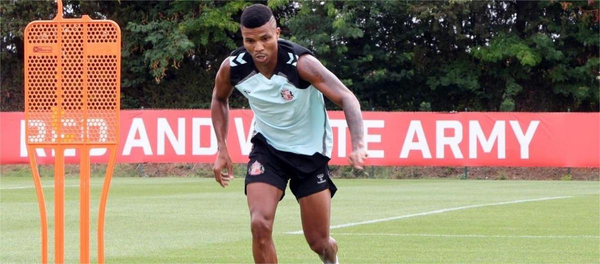 Mandawa is looking forward to playing with Sunderland against West Ham as he works hard to get back into shape. Mandawa is looking forward to playing with Sunderland against West Ham as he works hard to get back into shape.