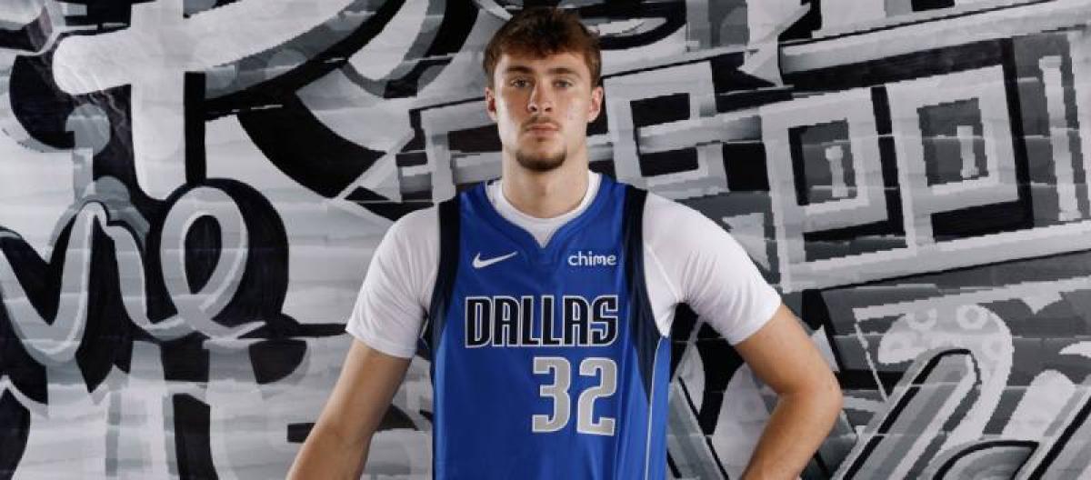 No. 1 draft pick Cooper Flagg joins Dallas Mavericks