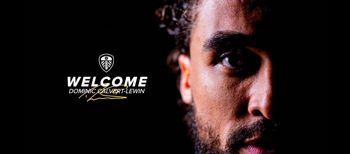 Everton's England international forward Dominic Calvert-Lewin joins Leeds United on a free transfer..