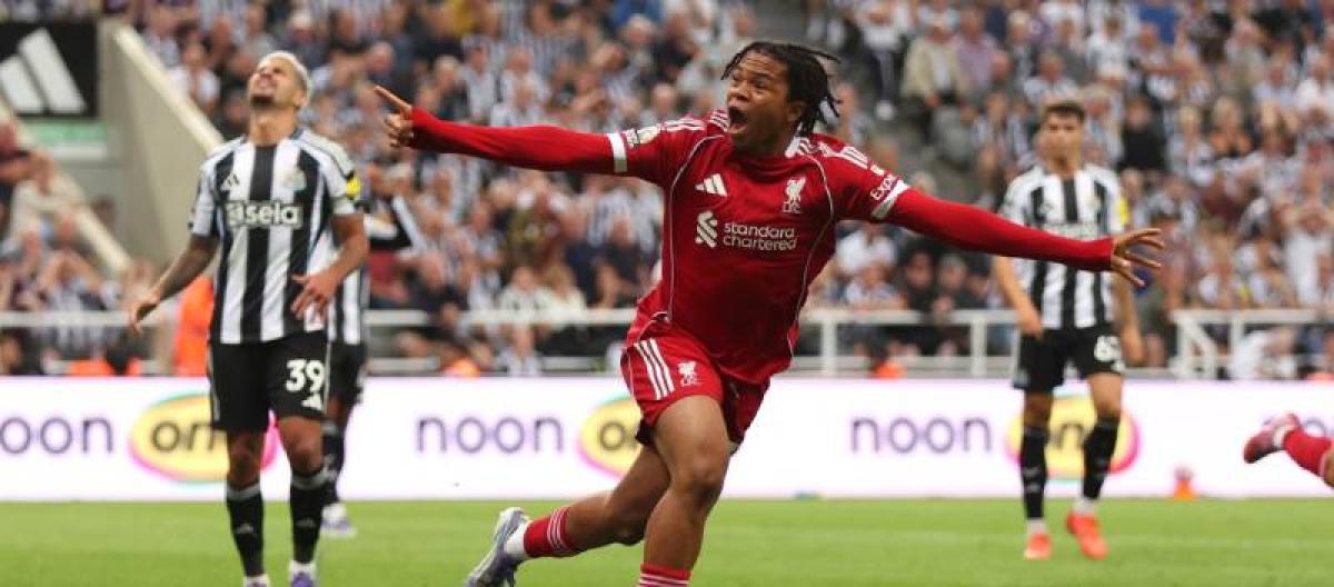 Liverpool's 16-year-old youngster Rio Ngumoha doesn't want age to be a limitation Liverpool's 16-year-old youngster Rio Ngumoha doesn't want age to be a limitation