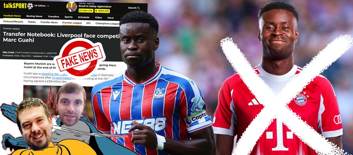 Fabrizio Romano refute rumours claiming that Bayern Munich is also interested in Crystal Palace captain Marc Guehi..