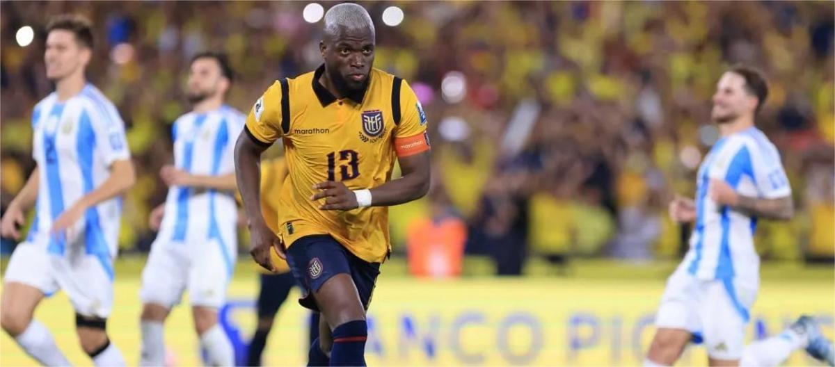 World Cup Qualifiers - Otamendi sent off as Argentina loses 0-1 to Ecuador