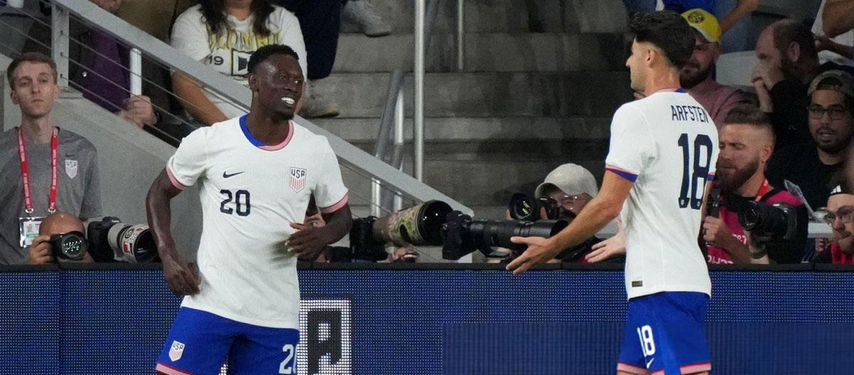 ◤International Friendly◢ Folarin Balogun scores as the United States beat Japan 2-0..