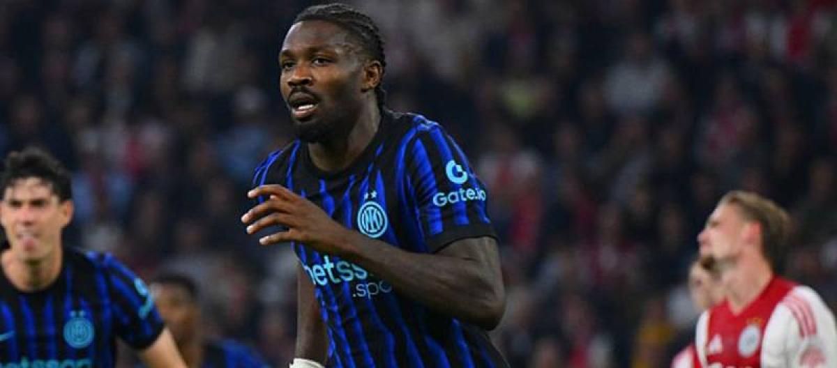 Thuram's brace secured Inter Milan's victory, while Kivu praised the team's maturity and courage.