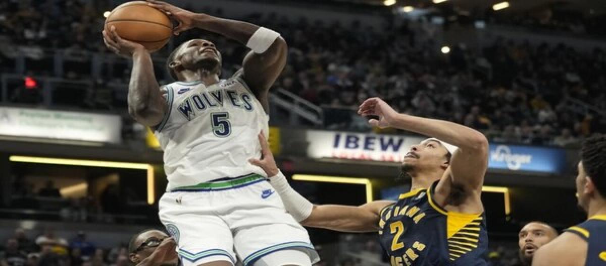 Pacers beat Timberwolves 135-134, Edwards' 17 points couldn't save the team