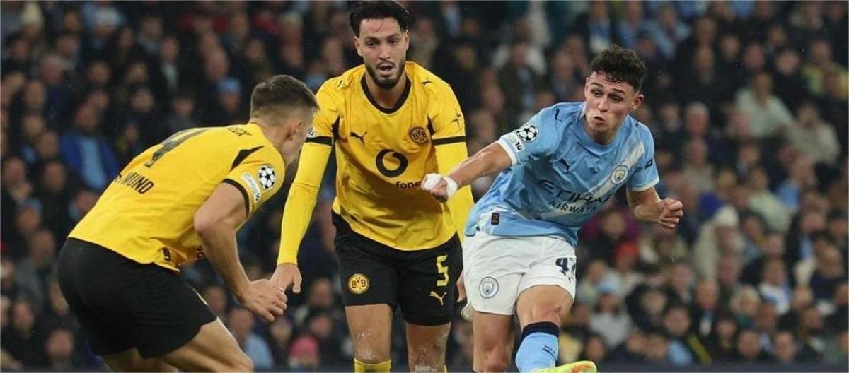 Champions League – Foden scores twice as Manchester City defeats Borussia Dortmund 4-1.